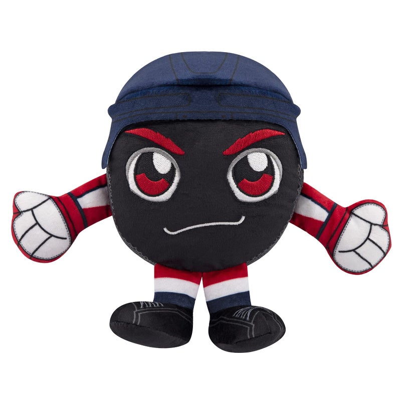 Bleacher Creatures Washington Capitals 8"" Kuricha Hockey Puck Sitting Plushies- Soft Chibi Inspired Plush - Image 1
